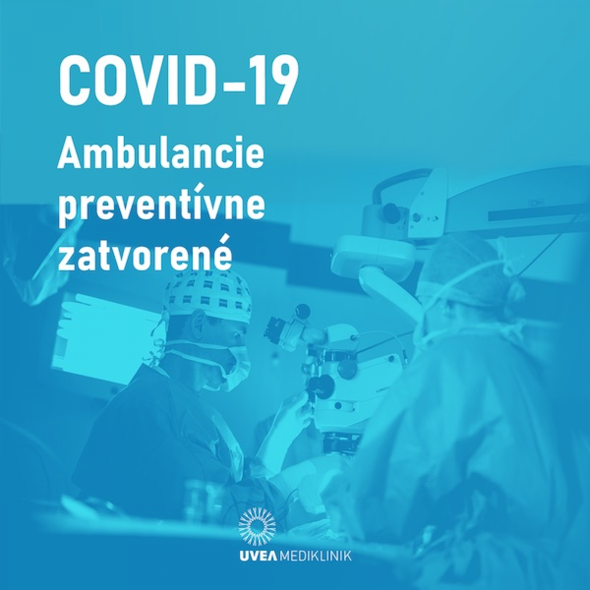 Ambulancie preventívne zatvorené pre COVID-19